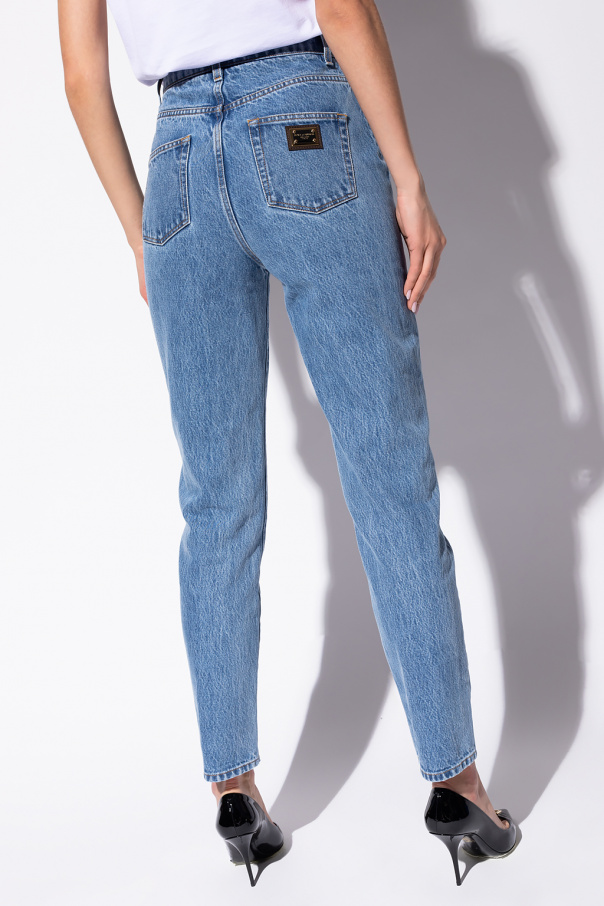 【送料&関税込】Dolce & Gabbana High Waist Jeans waisted jeans Dolce & Gabbana - High - SchaferandweinerShops